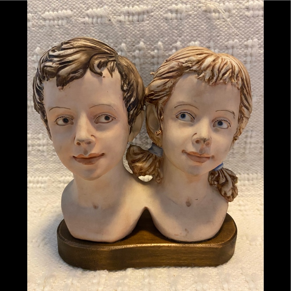 Boy and girl figurine possibly Capodimonte see photos